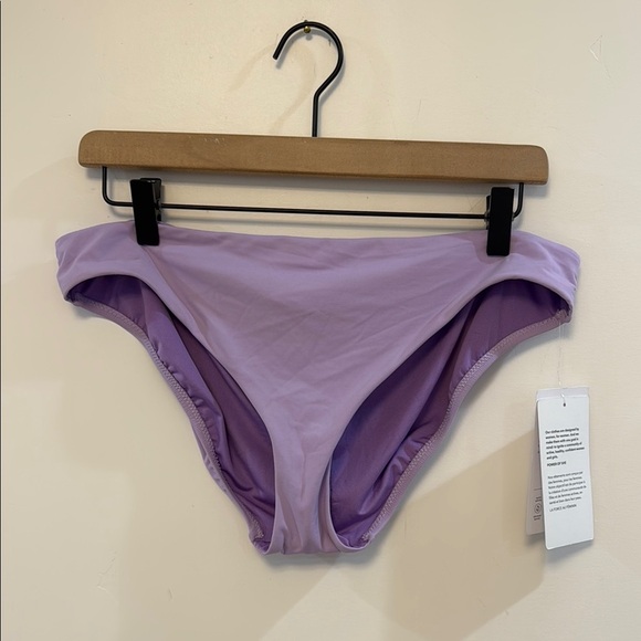 NWT Athleta Clean Medium Bikini Bottom
"Elfin Purple" Lavender Bikini Bottom - Picture 4 of 5